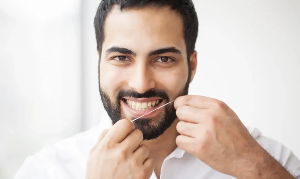 Cuidado de los dientes en los hombres