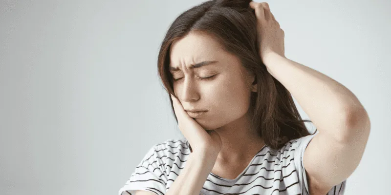 trastorno facial estrés tensión