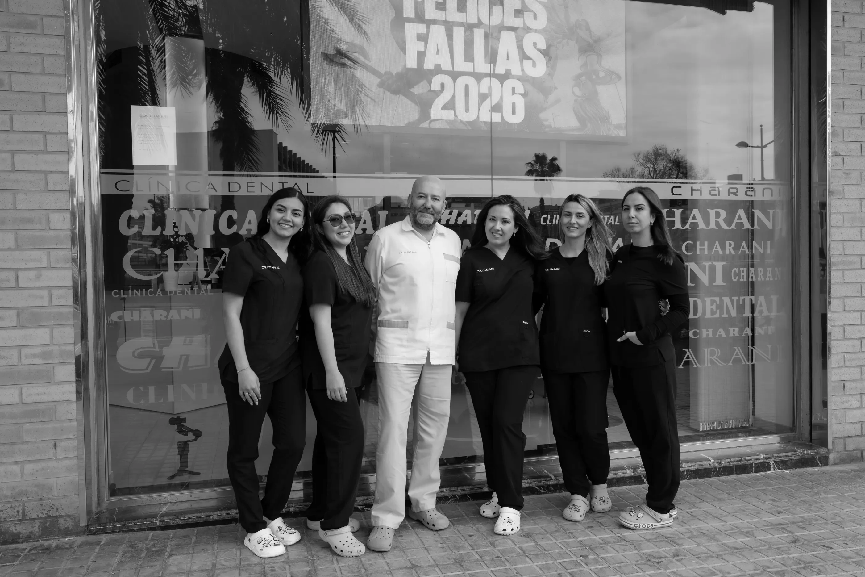 Equipo de la Clínica Dr. Charani en Valencia